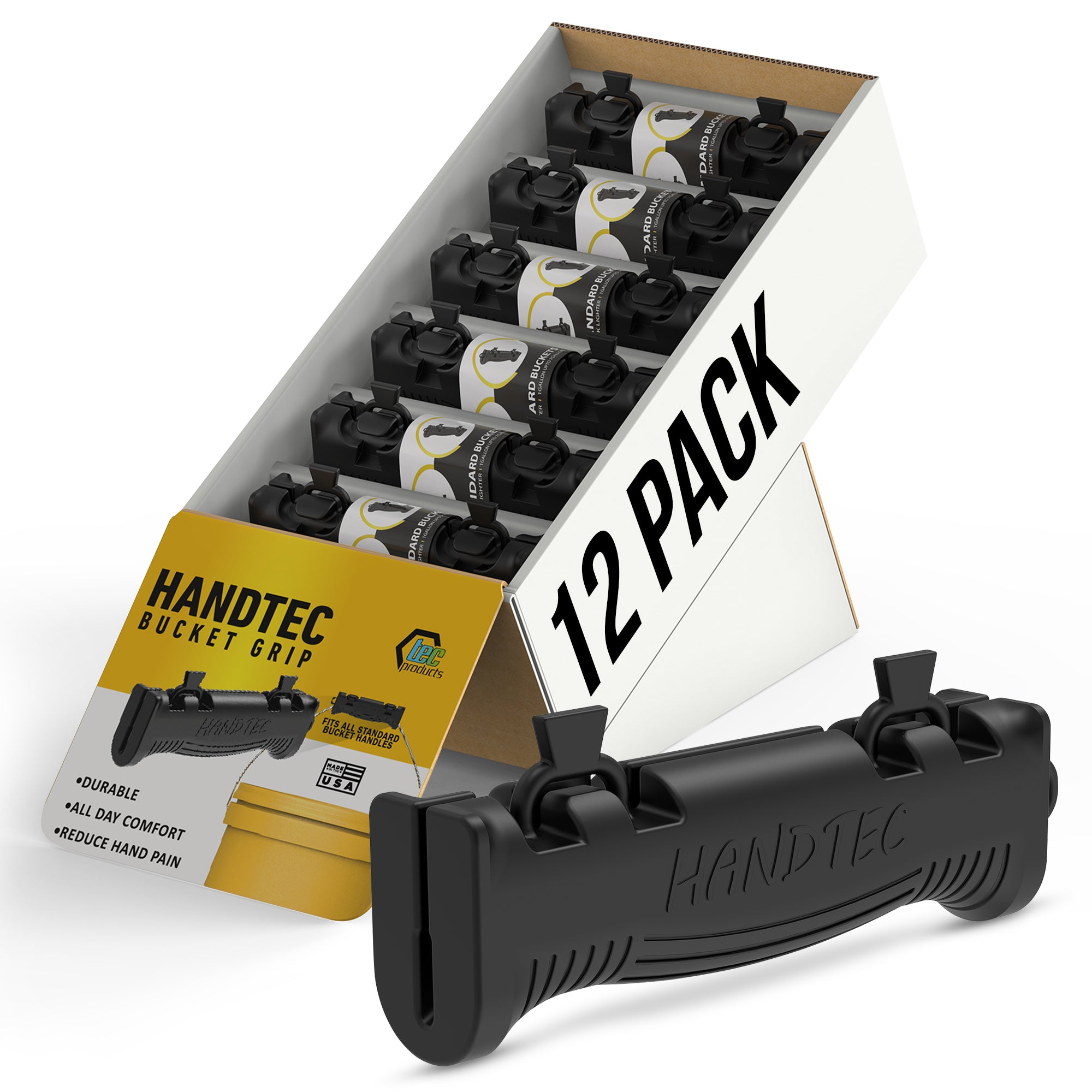 Event Handtec HANDTEC Bucket Grip - Ergonomic & No Slip Handle – Tec Products, Inc.