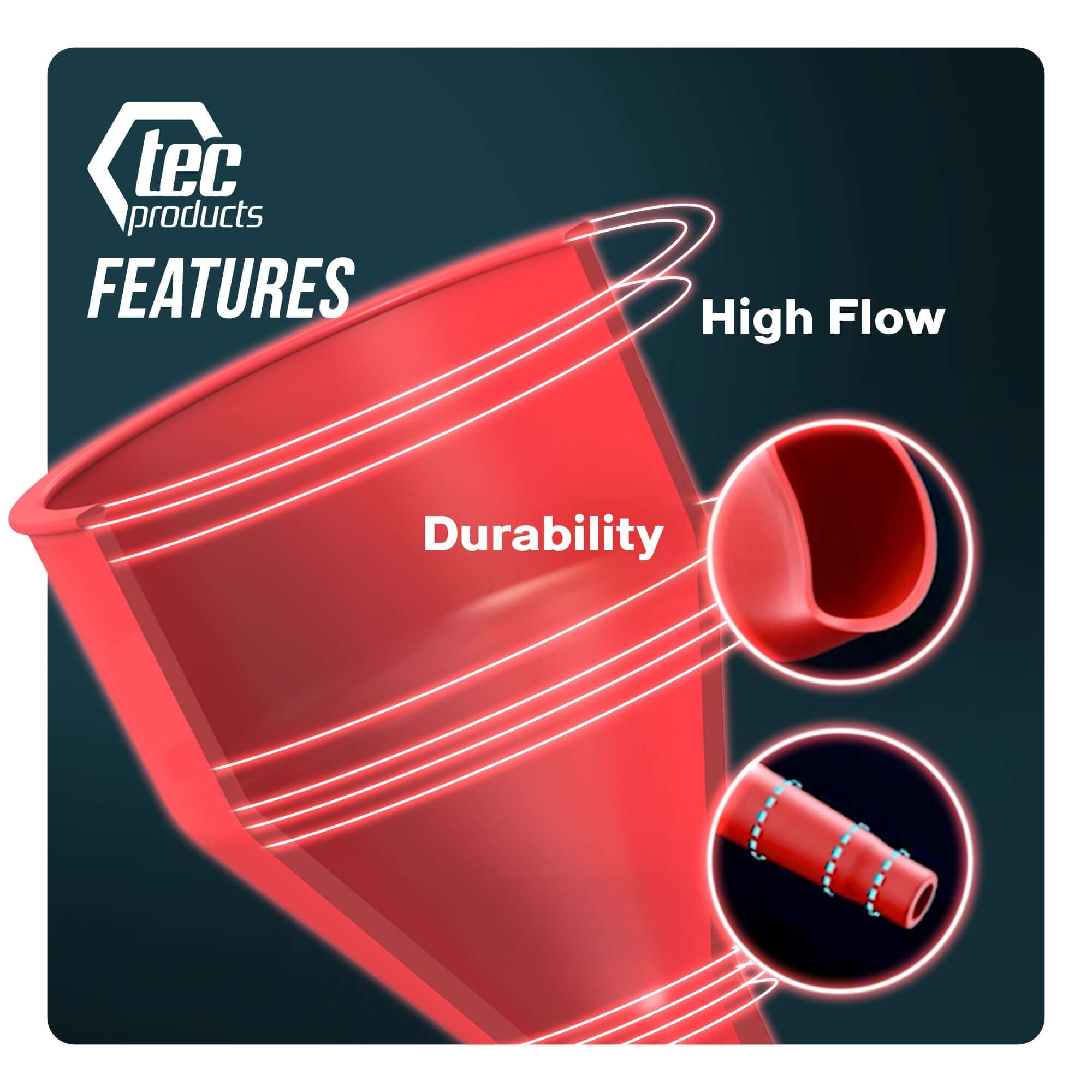 FLEXALL High Flow Funnel - Ultimate Flexibility – Tec Products, Inc.